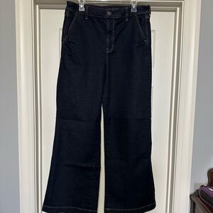 American Eagle Outfitters Dark Denim Flare Jeans